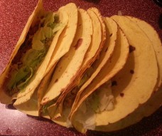 Тако с гуакамоле