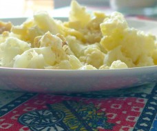 ЦВЕТНАЯ КАПУСТА С МАСЛОМ