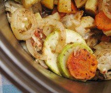 Овощи, тушеные в мультиварке