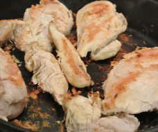 Жареная куриная грудка