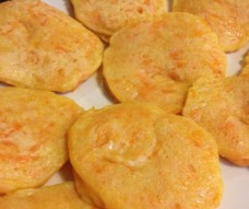 Тыквенные оладьи с яблоком